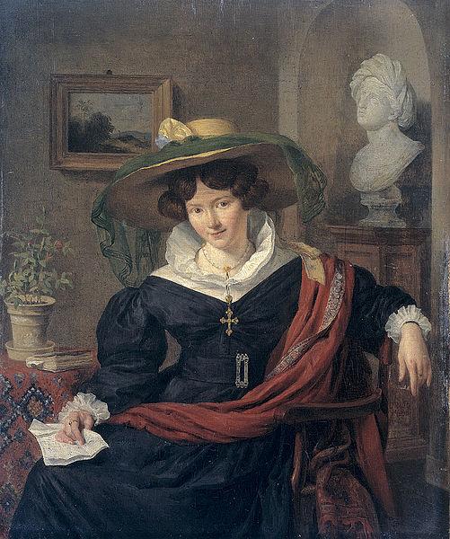 Charles Van Beveren Carolina Frederica Kerst France oil painting art